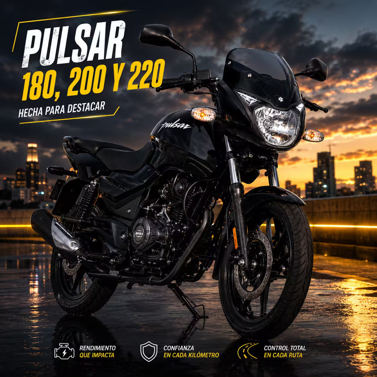 FAROLA PULSAR 180 200 220
